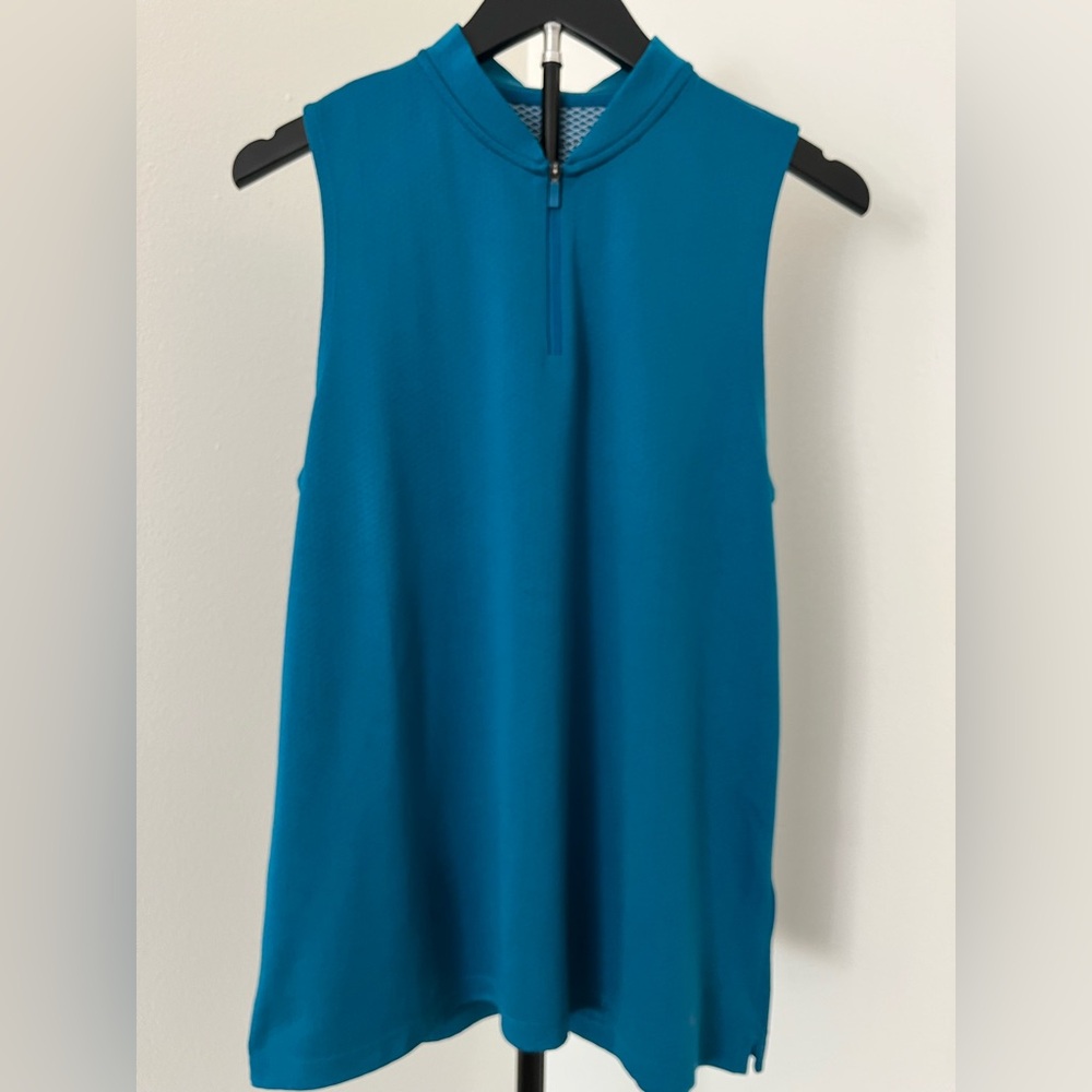 ⛳️ Nike Dri-FIT Sleeveless Golf Top | Women’s L | Teal Blue | Like New! - Picture 14 of 14